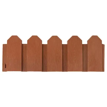 Ограждение Дачник 300x18 см цвет терракот что почему зачем чей носик чьи ушки 40 окошек