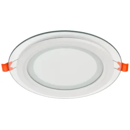 Светильник точечный светодиодный встраиваемый IEK 1621 под отверстие 125 мм 12 Вт стекло нейтральный белый свет