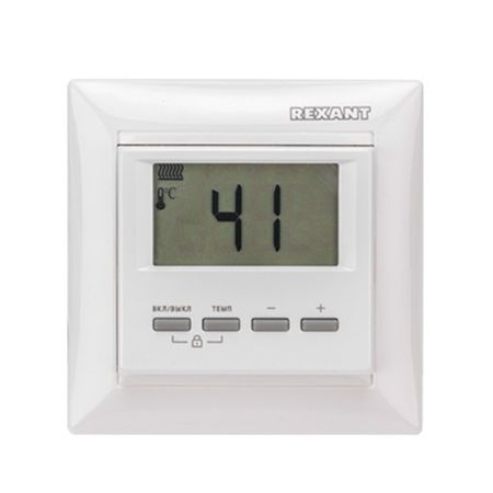 Терморегулятор цифровой для теплого пола Rexant RX-511H белый eakins 4k лабораторный цифровой микроскоп