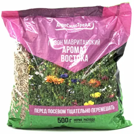 Семена газона Мавританский газон Аромат Востока 500г
