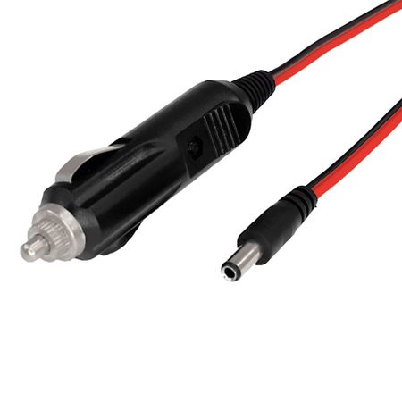 Зарядное устройство Rexant автомобильное 12 В разъем 2,1х5,5 мм со шнуром 1,5 м (16-0231) разъем rf atxd so239 sma для rg58