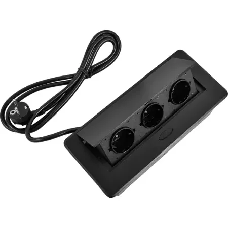 Удлинитель встраиваемый настенный Skybeam 3 розетки 2 м водонепроницаемые розетки bseed 16а