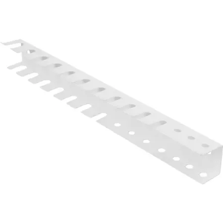 Держатель для инструмента на перфопанели Spaceo 37.6x4x4 см сталь цвет белый держатель инструмента er11 er16 er20 er25 er32