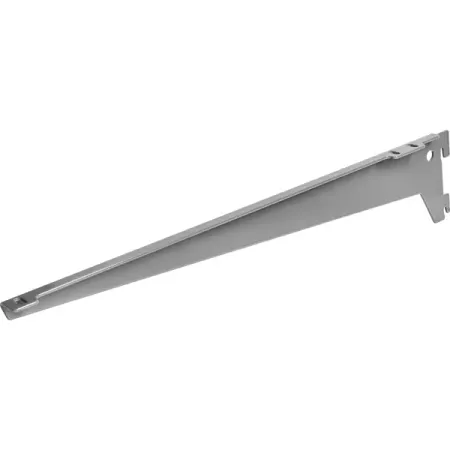 Кронштейн для полок Spaceo 40 см нагрузка до 25 кг цвет серебро 2 шт передний левый и правый бампер автомобиля опорный кронштейн направляющая держателя 51117116668 51117116667 для bmw x5 e53 2003 2004 2005 2006