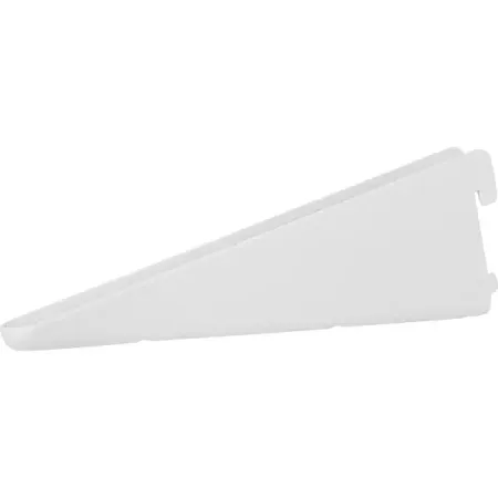 Кронштейн для полок Spaceo 20 см нагрузка до 25 кг цвет белый 10 шт передний левый и правый бампер автомобиля опорный кронштейн направляющая держателя 51117116668 51117116667 для bmw x5 e53 2003 2004 2005 2006