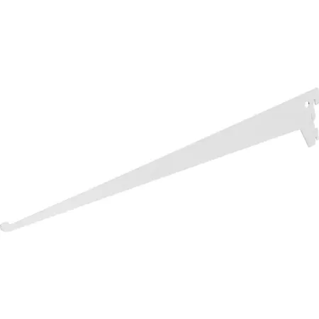 Кронштейн для полок Spaceo 40 см нагрузка до 25 кг цвет белый передний левый и правый бампер автомобиля опорный кронштейн направляющая держателя 51117116668 51117116667 для bmw x5 e53 2003 2004 2005 2006