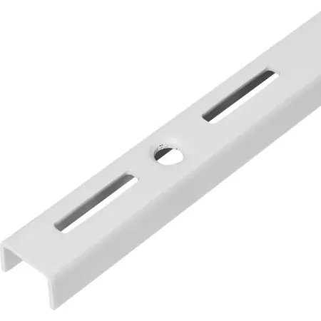 Направляющая однорядная Spaceo 100 см цвет белый veekaft 2040 profile направляющая 40мм 100 800 мм