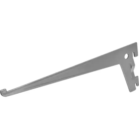 Кронштейн для полок Spaceo 20 см нагрузка до 25 кг цвет серебро передний левый и правый бампер автомобиля опорный кронштейн направляющая держателя 51117116668 51117116667 для bmw x5 e53 2003 2004 2005 2006