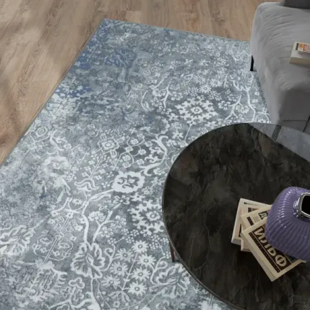 Ковер Лугано 160x200 см полипропилен 9540 цвет серый