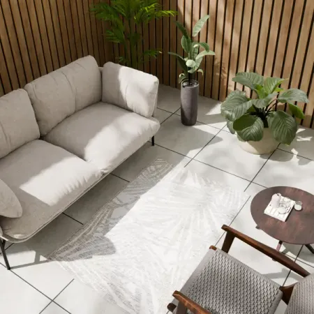 Циновка Дели 80x120 см полипропилен 84115_53211 цвет серый михаил юровский тропами пилигрима пешком по индии от ганга до дели…