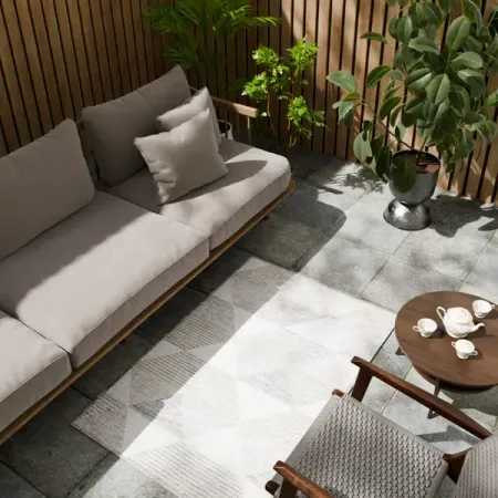 Циновка Дели 80x120 см полипропилен 84118_53211 цвет серый 5 шт прочные самоклеящиеся крючки из полипропилена