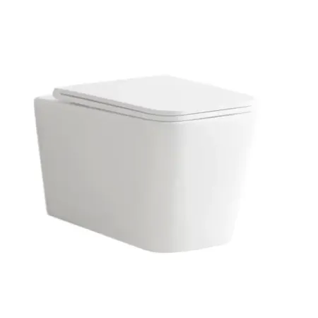 Унитаз подвесной Alcora Tormenta LT-057E-R безободковый с сиденьем микролифт