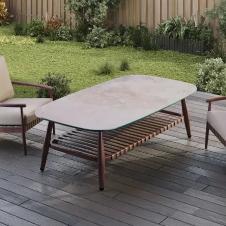 Кофейный стол Naterial Retro прямоугольный 110x60 см коричневый стол раздвижной дайко дуб 94 126х64х75 см