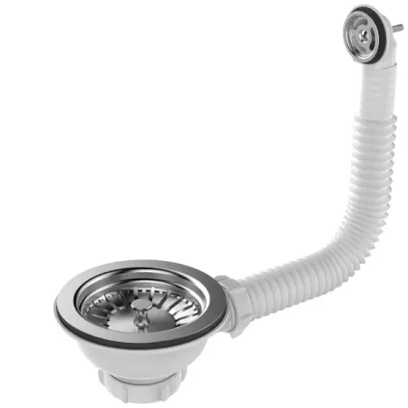 Выпуск для кухонной мойки Equation с переливом ø90 мм