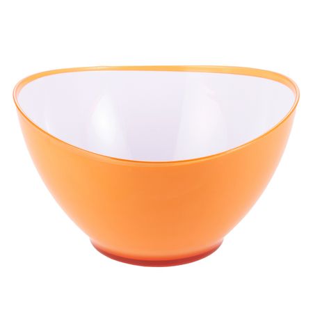 Салатница Gipfel Lumino круглая оранжевая 23х13 см