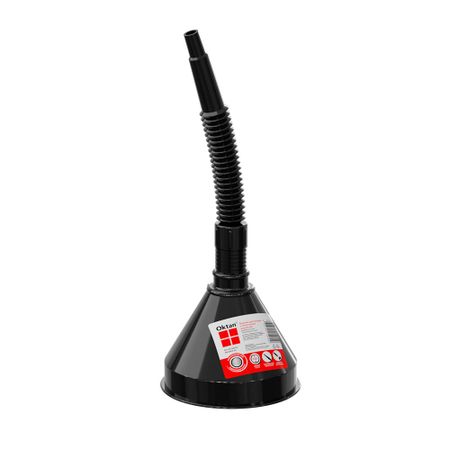 Воронка Oktan d135 мм пластиковая с гибким наконечником