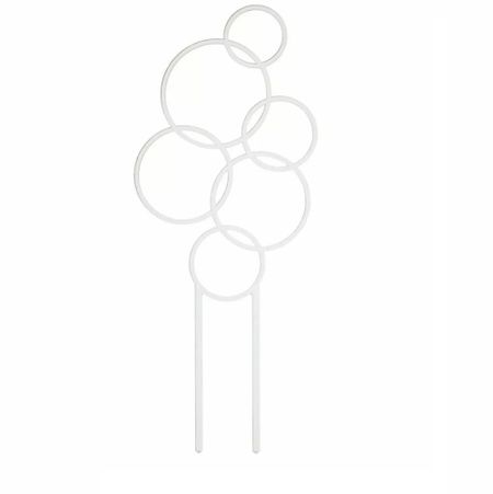 Опора для растений Form Plastic Круги 15.5X37.5 См Прозрачный павел шкиппер наталия вишнёва тайная опора или путеводная звезда фантастическая повесть