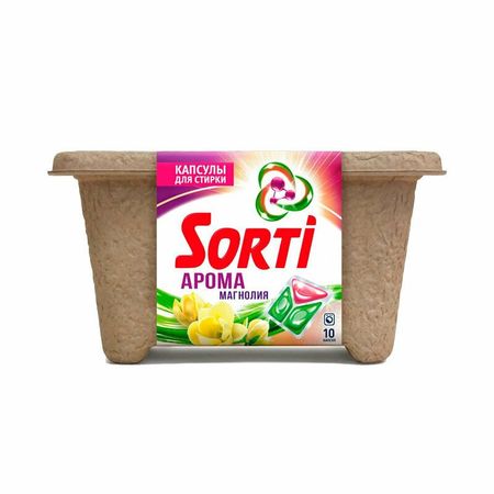Капсулы для стирки Sorti Арома магнолия 10 шт