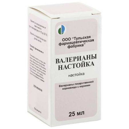 Валерианы настойка 25мл