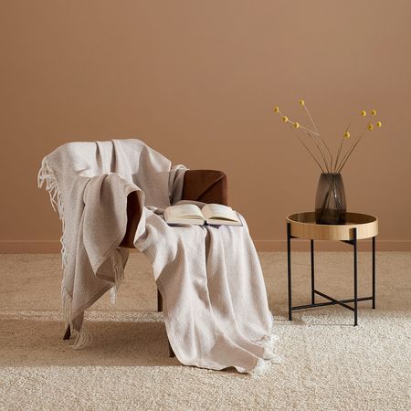 Плед Море/Mare, бежевый