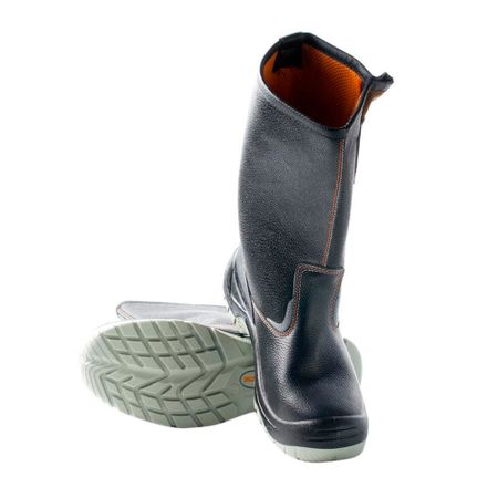 Сапоги кожаные с защитным подноском и стелькой размер 41 черные Мистраль SJ9133-S (104331) игорь николаевич кравченко утилизация и рециклинг техники в агропромышленном комплексе