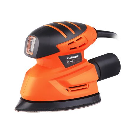 Шлифмашина вибрационная электрическая Patriot OS 100 130 Вт 80х140 мм (110301100)