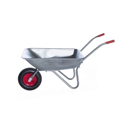 Тачка строительная 6438 с пневмоколесом 85л