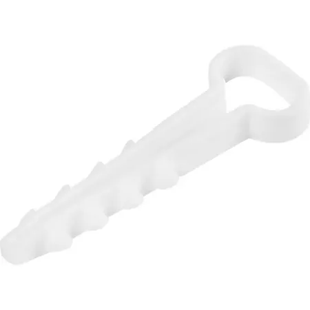 Дюбель-хомут Duwi ДХП 6-12 для плоского кабеля цвет белый 10 шт. jst 1 25mm разъемы для кабеля 10 шт