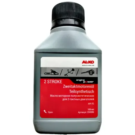Масло полусинтетическое для 2-тактных двигателей AL-KO 0.1 л