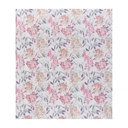 Штора для ванной Wess Bonsoir T641-8 180x200 см полиэстер цвет розовый фиолетовый