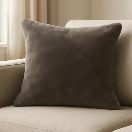 Подушка Inspire Flandria 45x45 см цвет серо-коричневый Fossil 3 абстрактная картина wuuart холст коричневый серый