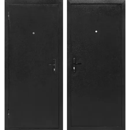 Дверь входная металлическая Форпост 52 86x205 см левая антик черный металлическая закладка xyddjynl