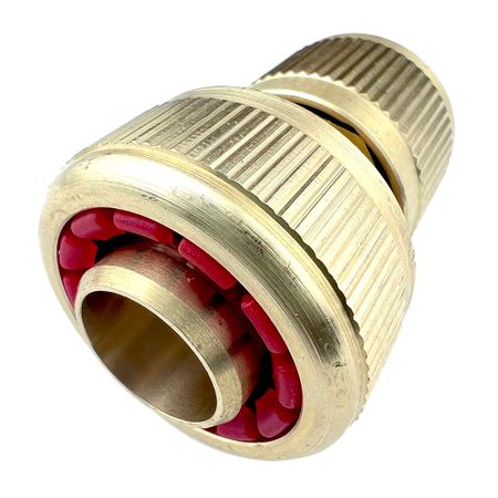 Адаптер 3/4 для соединения шлангов Профитт внутренняя резьба латунный с аквастопом (0102785-RCS) латунный адаптер аэратора для крана 16 30 мм