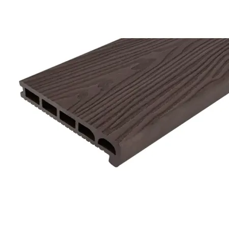 Полуступень прямая 35x170x3000 мм ДПК цвет венге балясина t decks 55x55x3000 мм венге