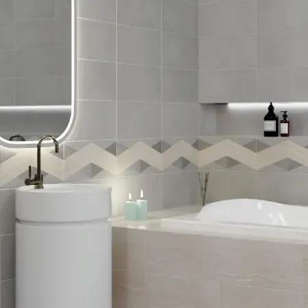 Плитка настенная Mersey Wood Mix1 20x40 см 1.2 м² матовая цвет микс