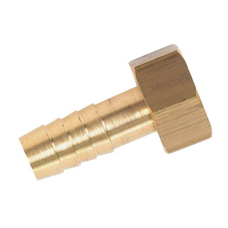 Штуцер 1/2 для поливочного шланга Профитт латунный с прокладкой (3179621) латунный быстроразъемный штуцер для сада xgyn