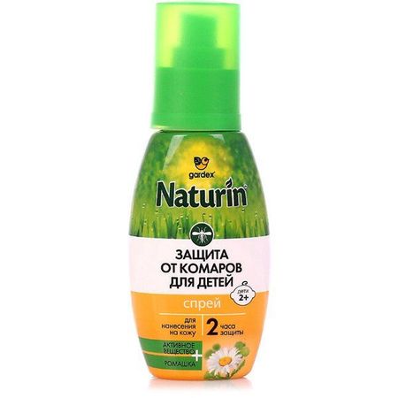 Спрей от комаров для детей с 2-х лет Naturin Gardex/Гардекс 75мл