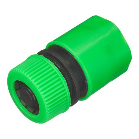 Коннектор 1/2 для шланга Оазис пластиковый с аквастопом (011850) соединители для шланга 3 5 мм 20 комплектов adhere to fly