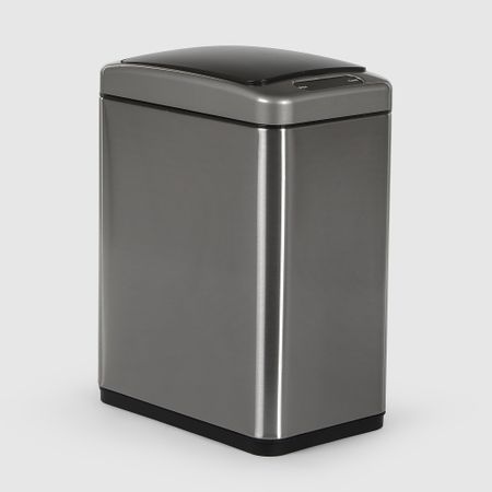Бак мусорный Java сенсорный 8 л матовая сталь