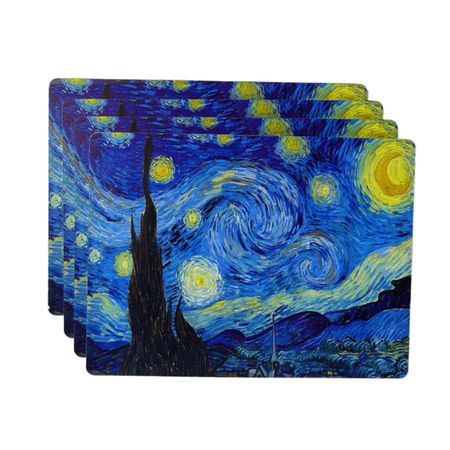 Набор подставок Genlex звездная ночь 4 шт 396х296 мм