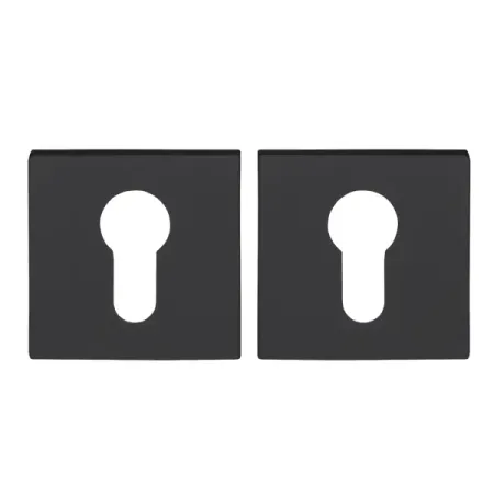 Накладка на цилиндр Armex DP-C-30 6x51 мм цвет черный матовый 2 шт.