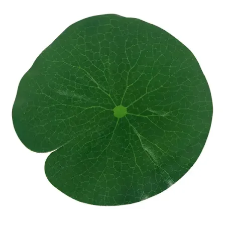 Украшение для водоема Лист ЭВА зеленое 20.5x20.5x0.2 см