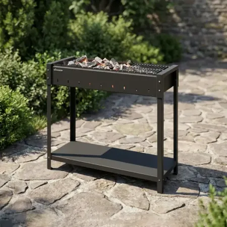 Мангал Gratar Кавказ 100 KV100 3 мм 87.7x106.6x39 см термометр milaike для приготовления пищи