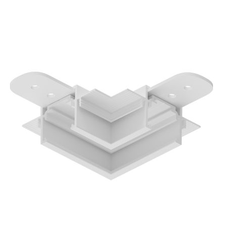 Коннектор для магнитного шинопровода L-образный Arte Lamp Optima белый (A731633)