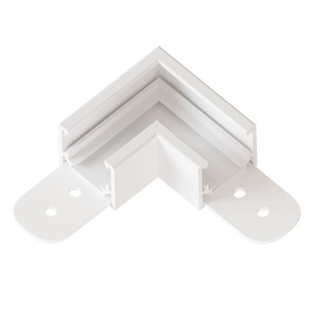 Коннектор для магнитного шинопровода L-образный Arte Lamp Optima белый (A740633)