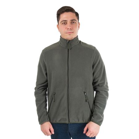 Толстовка на молнии флисовая Joker 60-62 рост 170-176 см хаки