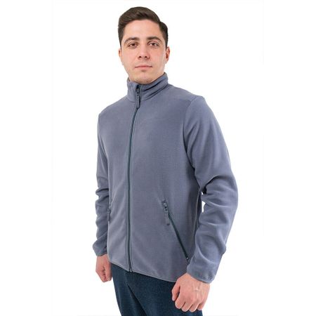 Толстовка на молнии флисовая Joker 60-62 рост 170-176 см серая