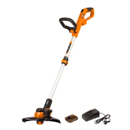 Триммер аккумуляторный Worx WP165E 20 В 1x2 Ач АКБ и ЗУ входит в комплект