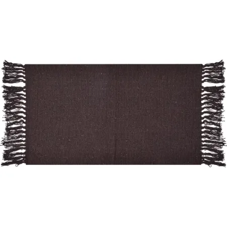 Коврик декоративный хлопок Solid Mat JBT-001-09 50x80 см цвет коричневый