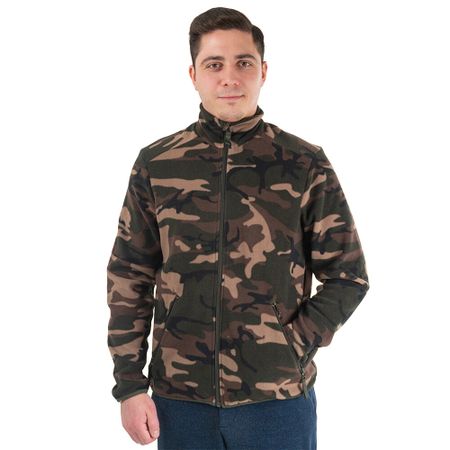 Толстовка на молнии флисовая Joker 48-50 рост 170-176 см камуфляж